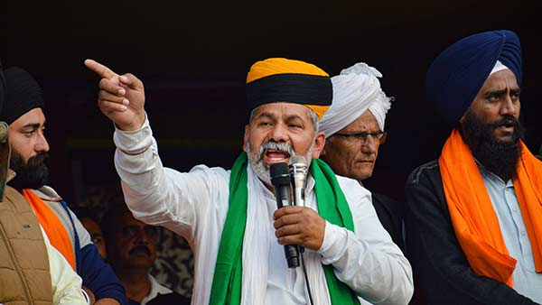 Farmers will hold 40 lakh tractors Rally, says Rakesh Tikait Farmers will hold 40 lakh tractors Rally, says Rakesh Tikait