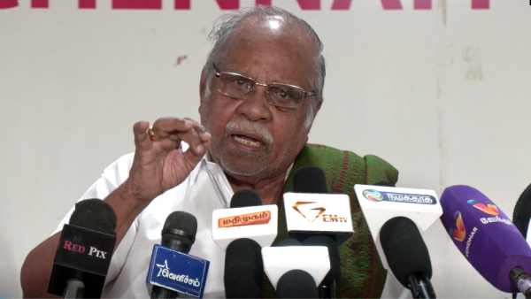 Ex AIADMK Senior leader Trichy Soundararajan opposes AIADMK-BJP Alliance Ex AIADMK Senior leader Trichy Soundararajan opposes AIADMK-BJP Alliance