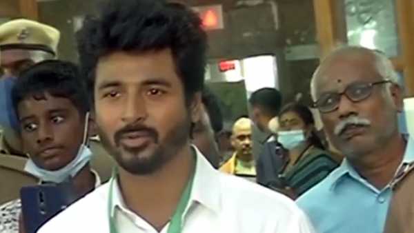Actor Sivakarthikeyan speaks on Political Entry Actor Sivakarthikeyan speaks on Political Entry