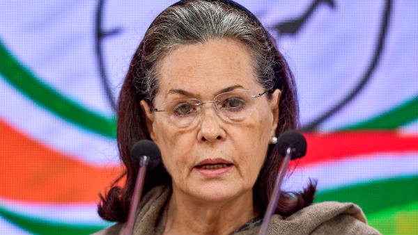 சோனியா காந்தி கடிதம்