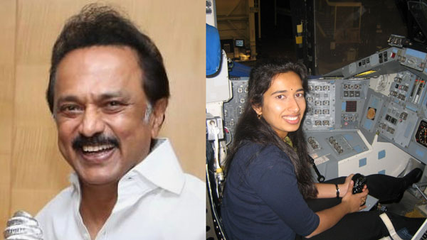 DMK leader MK Stalin greets to Indian-origin Scientist Dr Swati Mohan DMK leader MK Stalin greets to Indian-origin Scientist Dr Swati Mohan