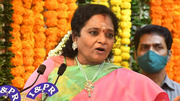 Tamilisai Soundararajan sworn in as Lieutenant-Governor of Puducherry Tamilisai Soundararajan sworn in as Lieutenant-Governor of Puducherry