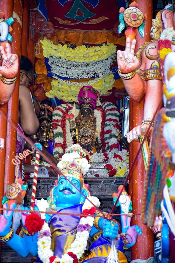 Thiruvallikkeni Parthasarathy Temple Car festival on Tuesday Thiruvallikkeni Parthasarathy Temple Car festival on Tuesday
