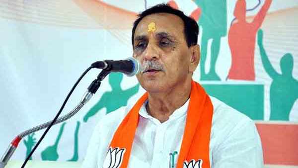 Gujarat CM Vijay Rupani faints during rally, PM calls to check on him Gujarat CM Vijay Rupani faints during rally, PM calls to check on him