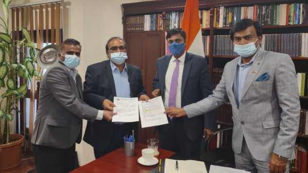 Abu Dhabi Tamil Makkal mandram meets Indian consulate Abu Dhabi Tamil Makkal mandram meets Indian consulate