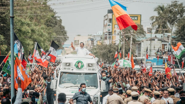 CM Edappadi Palanisamy attacks MK stalin in campaign CM Edappadi Palanisamy attacks MK stalin in campaign