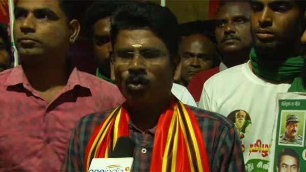 Naam Thamizhar katchi RK Nagar candidate say that people desperately need the change Naam Thamizhar katchi RK Nagar candidate say that people desperately need the change