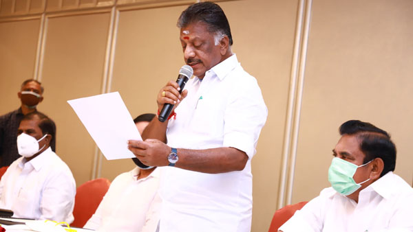 வேட்பாளர்கள் தேர்வு