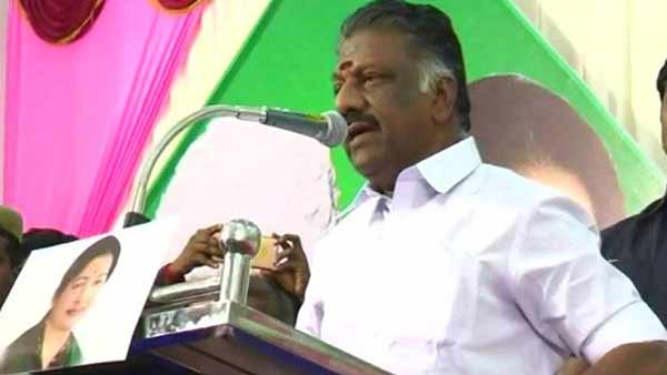 இரக்கமாக பேசிய ஓபிஎஸ்