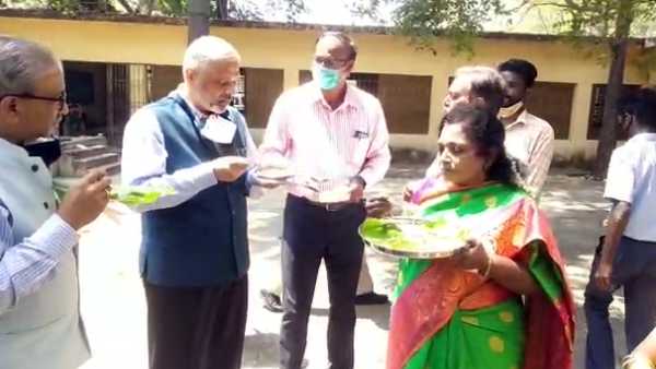 After one year in Puducherry, the lunch program started in government schools After one year in Puducherry, the lunch program started in government schools