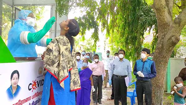 தீவிரமாக பரவும் கொரோனா