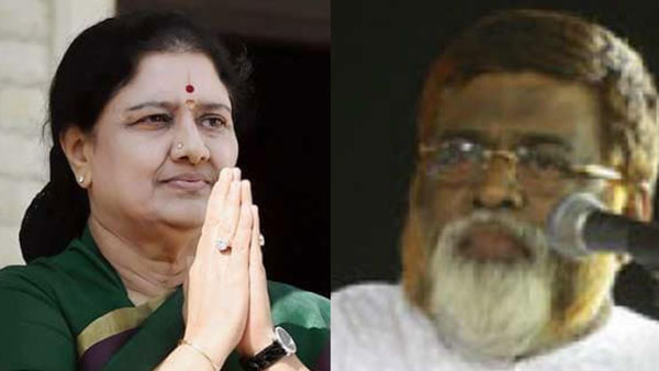 சசிகலாவுடன் ஹைதர் அலி