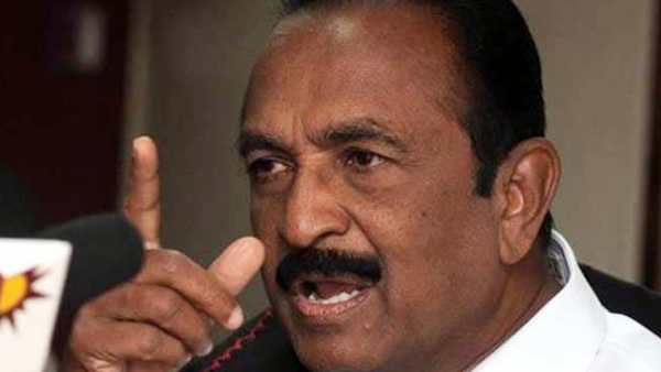 Vaiko Condemns IT Raids against DMK Senior leaders Vaiko Condemns IT Raids against DMK Senior leaders