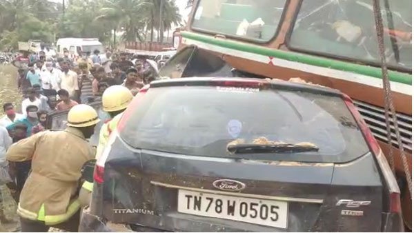நிலைதடுமாறியது