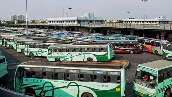 Night Lockdown: Buses all run during the day - TN Government Transport corporation Night Lockdown: Buses all run during the day - TN Government Transport corporation
