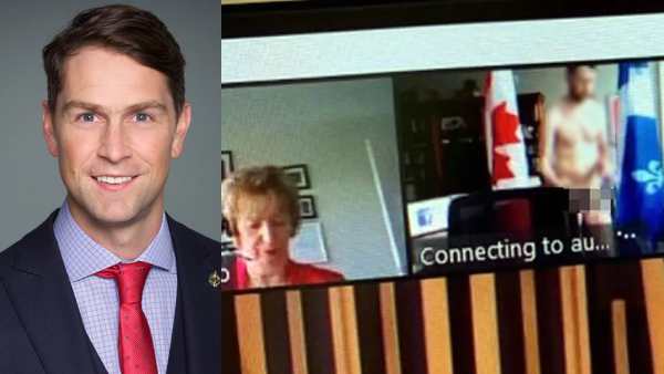Canada MP Appears Naked On Parliament Zoom Canada MP Appears Naked On Parliament Zoom