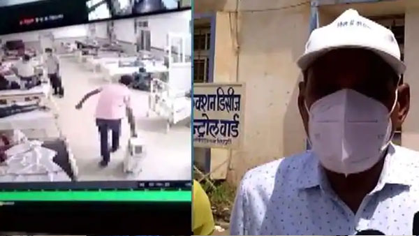 Covid Patient dies in Madhya Pradesh after ward boy removes oxygen Covid Patient dies in Madhya Pradesh after ward boy removes oxygen