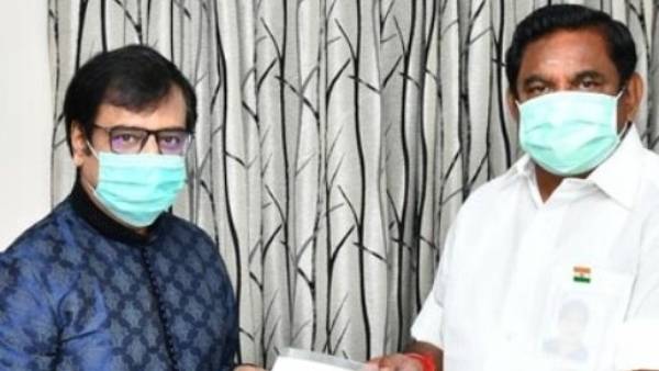 CM Palanisamy tweeted to actor Vivek recovers soon and returns home CM Palanisamy tweeted to actor Vivek recovers soon and returns home