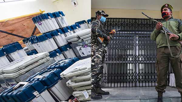 DGP Tripathi orders police to inspect EVM storage rooms at least 5 times a day DGP Tripathi orders police to inspect EVM storage rooms at least 5 times a day