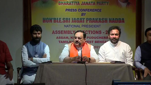 In TN we are forming Govt under AIADMK leadership, says JP Nadda In TN we are forming Govt under AIADMK leadership, says JP Nadda