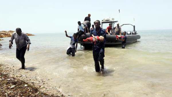 100 refugees feared dead as boat capsizes off Libya 100 refugees feared dead as boat capsizes off Libya
