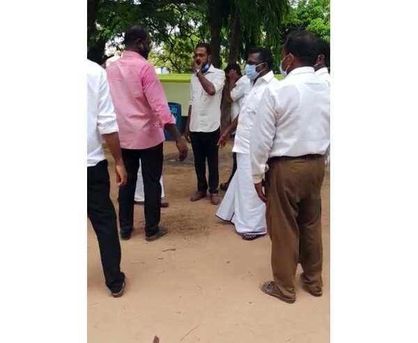 ஒருமையில் திட்டிய எம்எல்ஏ