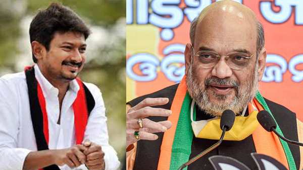 Amit Shah slams Udhayanidhi for dynasty politics in Aravakurichi Amit Shah slams Udhayanidhi for dynasty politics in Aravakurichi