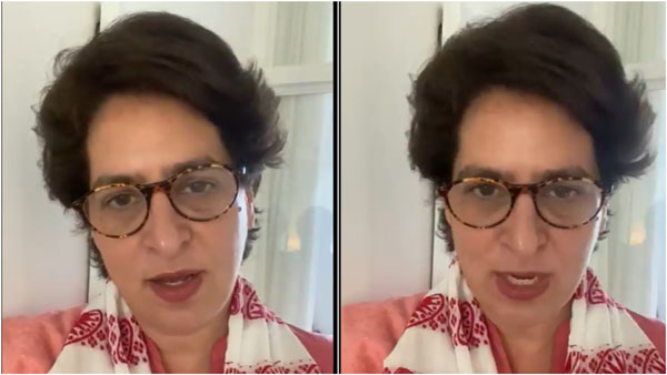 Corona affected to Robert Vadra: Priyanka Gandhi cancels Tamil Nadu election campaign Corona affected to Robert Vadra: Priyanka Gandhi cancels Tamil Nadu election campaign