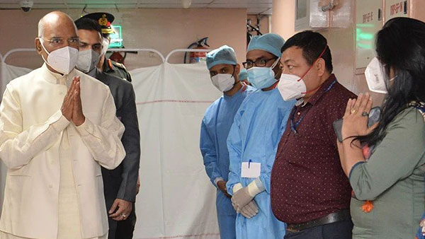 President Ram Nath Kovind Discharged From AIIMS After Surgery President Ram Nath Kovind Discharged From AIIMS After Surgery