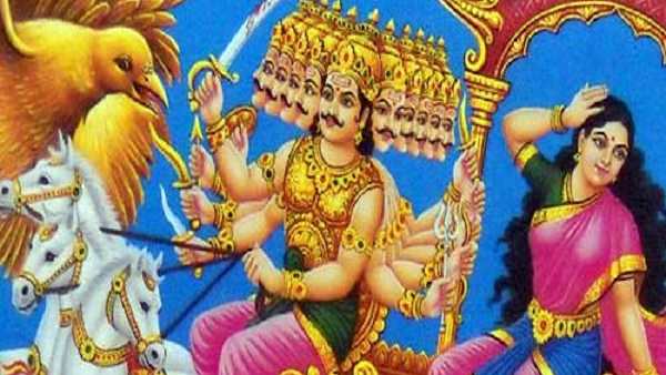 சீதையை மீட்ட ராமர்
