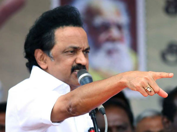 MK Stalin has condemned the desecration of the Anna statue MK Stalin has condemned the desecration of the Anna statue