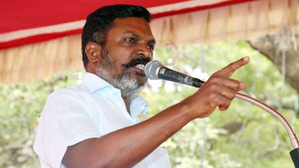 Arokkonam Double murder Thol Thirumalvalavan alleged caste crime protest on April 10 across TN Arokkonam Double murder Thol Thirumalvalavan alleged caste crime protest on April 10 across TN