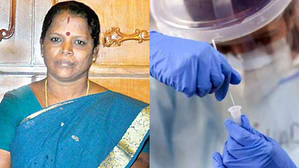 Minister valarmathi tested positive for coronavirus, she Admitted to a private hospital in Trichy Minister valarmathi tested positive for coronavirus, she Admitted to a private hospital in Trichy
