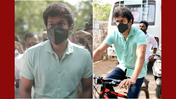 விஜயின் சைக்கிள் சரவெடி