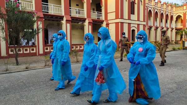 6 p.m. to 7 p.m. only coronavirus patients can be allowed to cast their vote in Tamilnadu 6 p.m. to 7 p.m. only coronavirus patients can be allowed to cast their vote in Tamilnadu