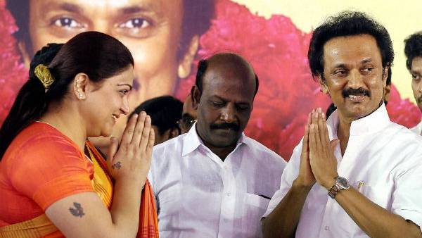 Kushboo calls TN people to work with MK Stalin goverment Kushboo calls TN people to work with MK Stalin goverment