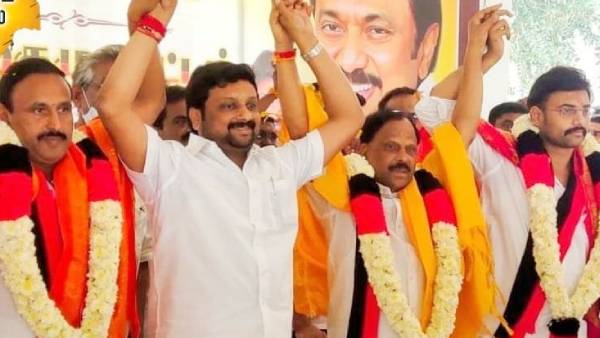Dmk huge victory in Namakkal east district Dmk huge victory in Namakkal east district