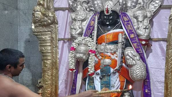 Sri Dhanvantri Arokya peedam Maha Sudarsana homam for removal of Corona Sri Dhanvantri Arokya peedam Maha Sudarsana homam for removal of Corona