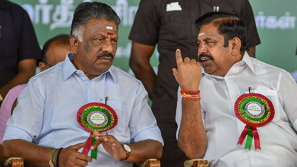 தேர்தல் செலவுக் கணக்கு.. அதிமுக எம்.எல்.ஏ.க்கள் கூட்டத்தில் ஈபிஎஸ், ஓபிஎஸ்  கடும் வாக்குவாதம்! | Power tussle between EPS, OPS Factions in AIADMK -  Tamil Oneindia
