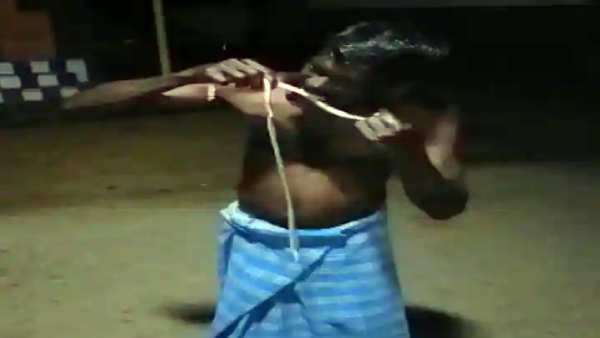 Man ate snake meat to Corona near Madurai - Forest officials fined Man ate snake meat to Corona near Madurai - Forest officials fined