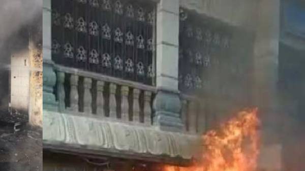 Tirupathi fire accident: Massive fire breaks out at shops in Tirumala Tirupathi fire accident: Massive fire breaks out at shops in Tirumala