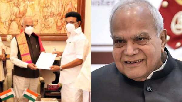 Governor Banwarilal purohit formally calls on MK Stalin to rule in Tamil Nadu Governor Banwarilal purohit formally calls on MK Stalin to rule in Tamil Nadu