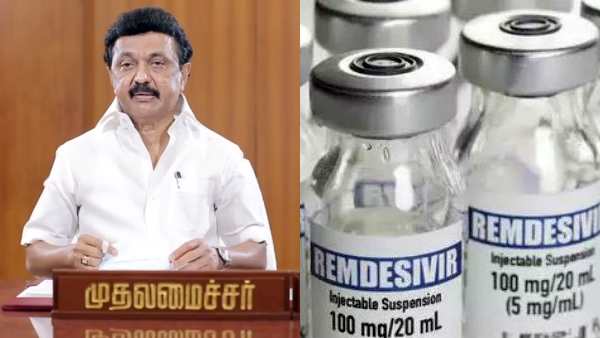 MK Stalin demands increased allocation of 20,000 bottles Remdesivir for COVID-19 treatment from Centre MK Stalin demands increased allocation of 20,000 bottles Remdesivir for COVID-19 treatment from Centre