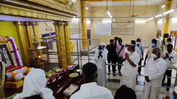 சேகர் பாபு ஆய்வு