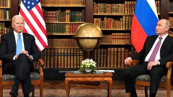 Biden says the tone of his meeting with Putin was positive Biden says the tone of his meeting with Putin was positive