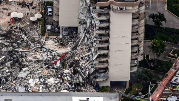 US Miami Building Collapse at least 1 dead, 99 unaccounted for US Miami Building Collapse at least 1 dead, 99 unaccounted for