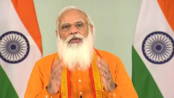 Yoga becomes a ray of hope in war against Corona, says PM Modi Yoga becomes a ray of hope in war against Corona, says PM Modi