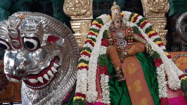 ஆடி வீதியில் அம்மன்