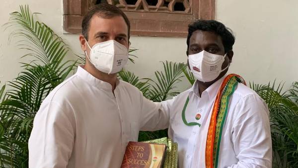 ராகுல் காந்தியுடன் சந்திப்பு