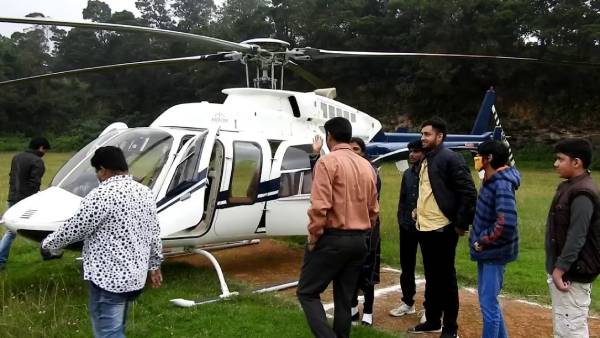 shortly Helicopter service to Kodaikanal shortly Helicopter service to Kodaikanal